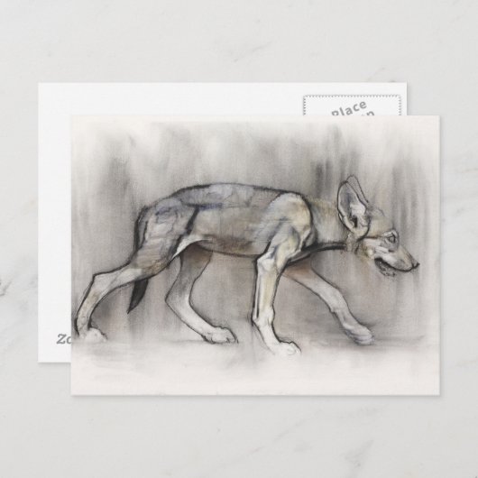 Lean Pup Briefkaart (Voorkant / Achterkant)