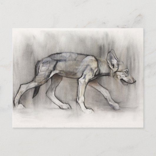 Lean Pup Briefkaart (Voorkant)