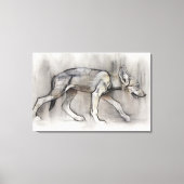 Lean Pup Canvas Afdruk (Voorkant)