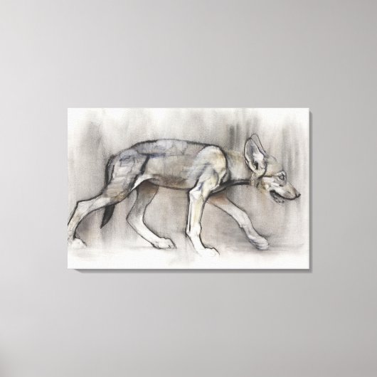 Lean Pup Canvas Afdruk (Voorkant)