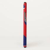 Lean Sailboat Pattern Case-Mate iPhone Case (Achterkant / rechts)