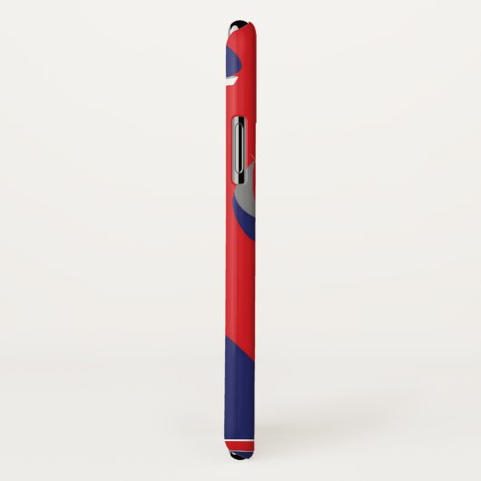 Lean Sailboat Pattern Case-Mate iPhone Case (Achterkant / rechts)