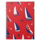 Lean Sailboat Pattern Notitieboek (Voorkant)