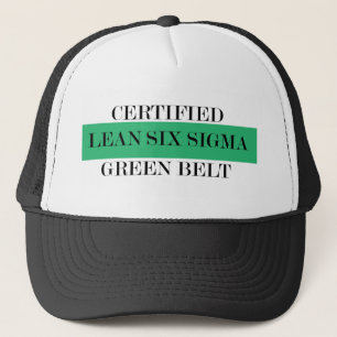 Lean Six Sigma Certified Green Belt Trucker Pet