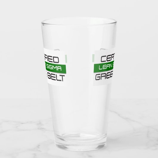 Lean Six Sigma Green Belt Glas (Rechts)