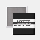 Lean Six Sigma Master Black Belt Magneet (Voorkant / Achterkant)