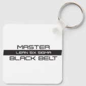Lean Six Sigma Master Black Belt Sleutelhanger (Achterkant)