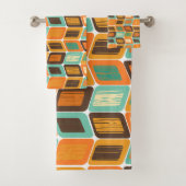 Lean uit de jaren zeventig bad handdoek (Insitu)