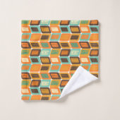 Lean uit de jaren zeventig bad handdoek (Wasdoekje)