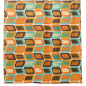 Lean uit de jaren zeventig douchegordijn (Voorkant)