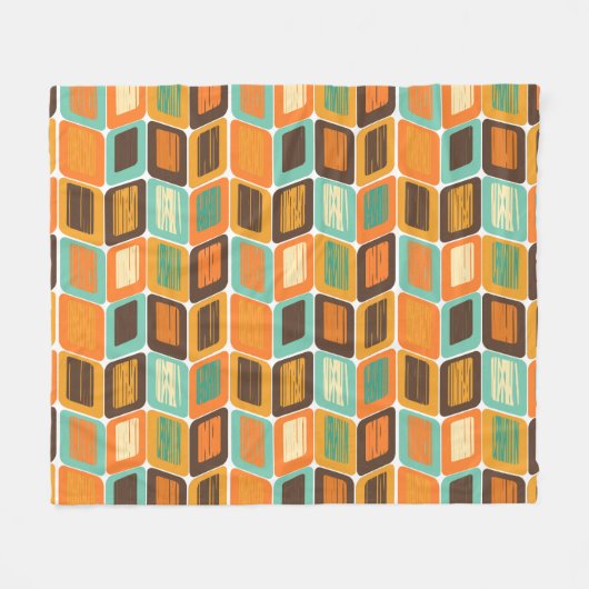 Lean uit de jaren zeventig fleece deken (Voorkant (Horizontaal))