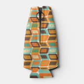 Lean uit de jaren zeventig flesjeskoeler (Achterkant)