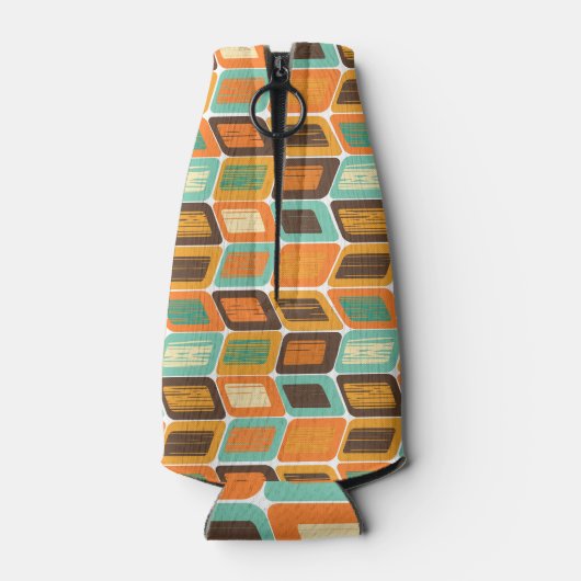 Lean uit de jaren zeventig flesjeskoeler (Achterkant)