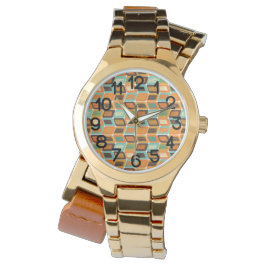 Lean uit de jaren zeventig horloge