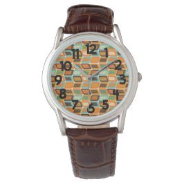 Lean uit de jaren zeventig horloge