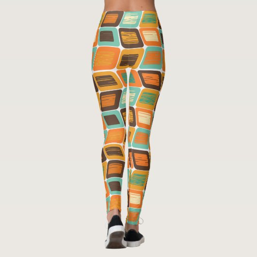 Lean uit de jaren zeventig leggings (Achterkant)