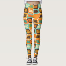 Lean uit de jaren zeventig leggings