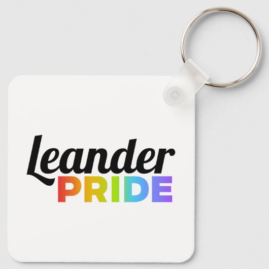 Leander Pride Keychain (Achterkant)