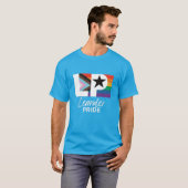 Leander PRIDE Progressive Flag T-shirt (Voorkant volledig)