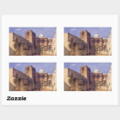 Leander Russ De kerk van de Heilige Sepulcher Rechthoekige Sticker (Vel)