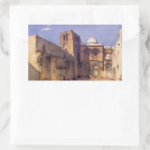 Leander Russ De kerk van de Heilige Sepulcher Rechthoekige Sticker (Tas)