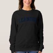 Leander Texas Collegiate Style Varsity Block Lette Trui (Voorkant)