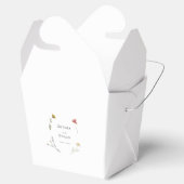 Leander Wildflower bruiloft Bedankdoosjes (Geopend)