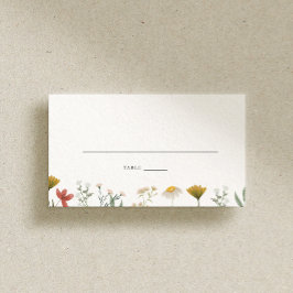 Leander Wildflower bruiloft Plaatskaartje