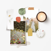 Leander Wildflower bruiloft Save The Date