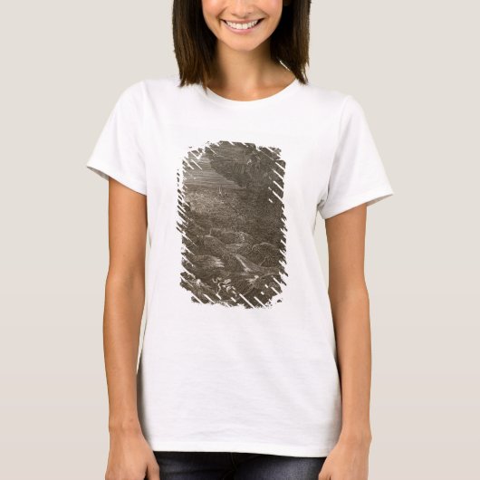 Leander zwemt over de Hellespont om zijn vuist te T-shirt (Voorkant)