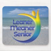 Leaner Meaner Senior Muismat, Siesta Key Edition Muismat (Voorkant)