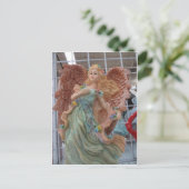 Leaning Angel Briefkaart (Staand voorkant)