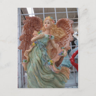 Leaning Angel Briefkaart