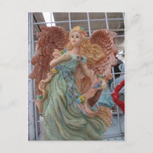 Leaning Angel Briefkaart (Voorkant)