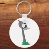 Leaning Mailbox Sleutelhanger (Voorkant)