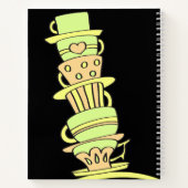 Leaning Pastel Coffee Cups Homemade Recipes  Notitieboek (Achterkant)