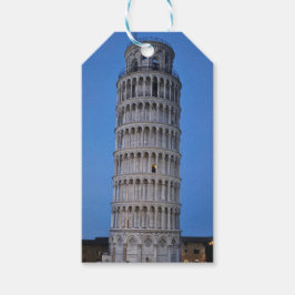 Leaning Tower at Dusk Cadeaulabel