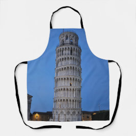 Leaning Tower at Dusk Schort