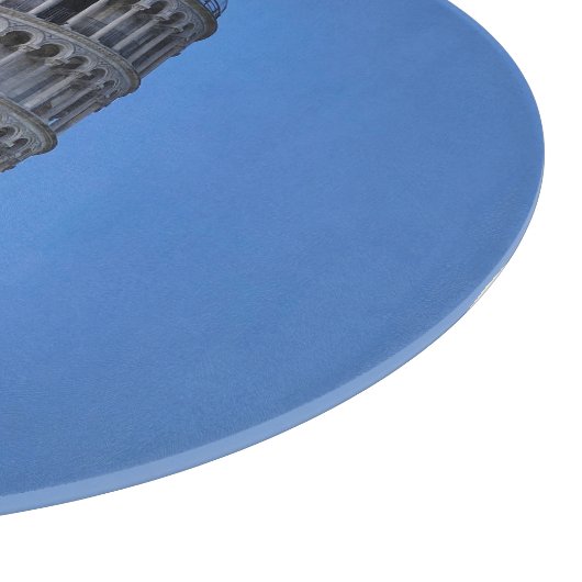 Leaning Tower at Dusk Snijplank (Hoek)