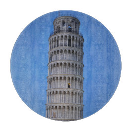 Leaning Tower at Dusk Snijplank