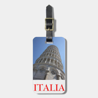 Leaning Tower/Italia Label Bagagelabel