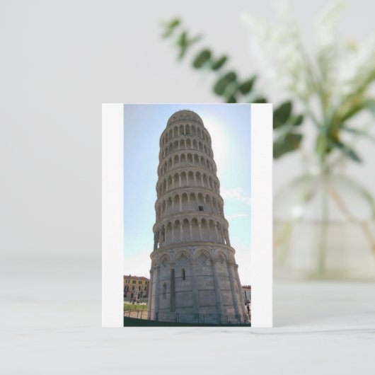 Leaning Tower of Pisa Briefkaart (Staand voorkant)