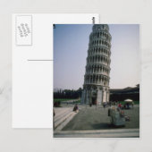 Leaning Tower of Pisa, Italië Briefkaart (Voorkant / Achterkant)