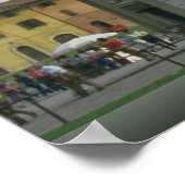 Leaning Tower of Pisa, Italië Poster (Hoek)