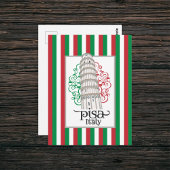 Leaning Tower of Pisa Italy for Travel Enthusiasts Briefkaart