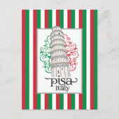 Leaning Tower of Pisa Italy for Travel Enthusiasts Briefkaart (Voorkant)