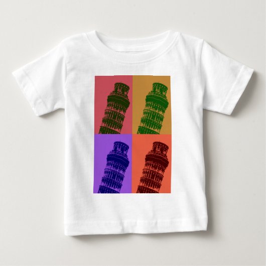 Leaning Tower of Pisa Pop Art (Voorkant)