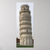 Leaning Tower of Pisa poster (Voorkant)