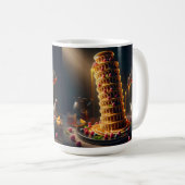 Leaning Tower of Yummy! Coffee Mug delux Koffiemok (Voorkant rechts)