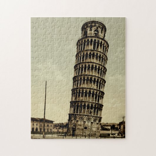Leaning Tower Pisa Legpuzzel (Verticaal)